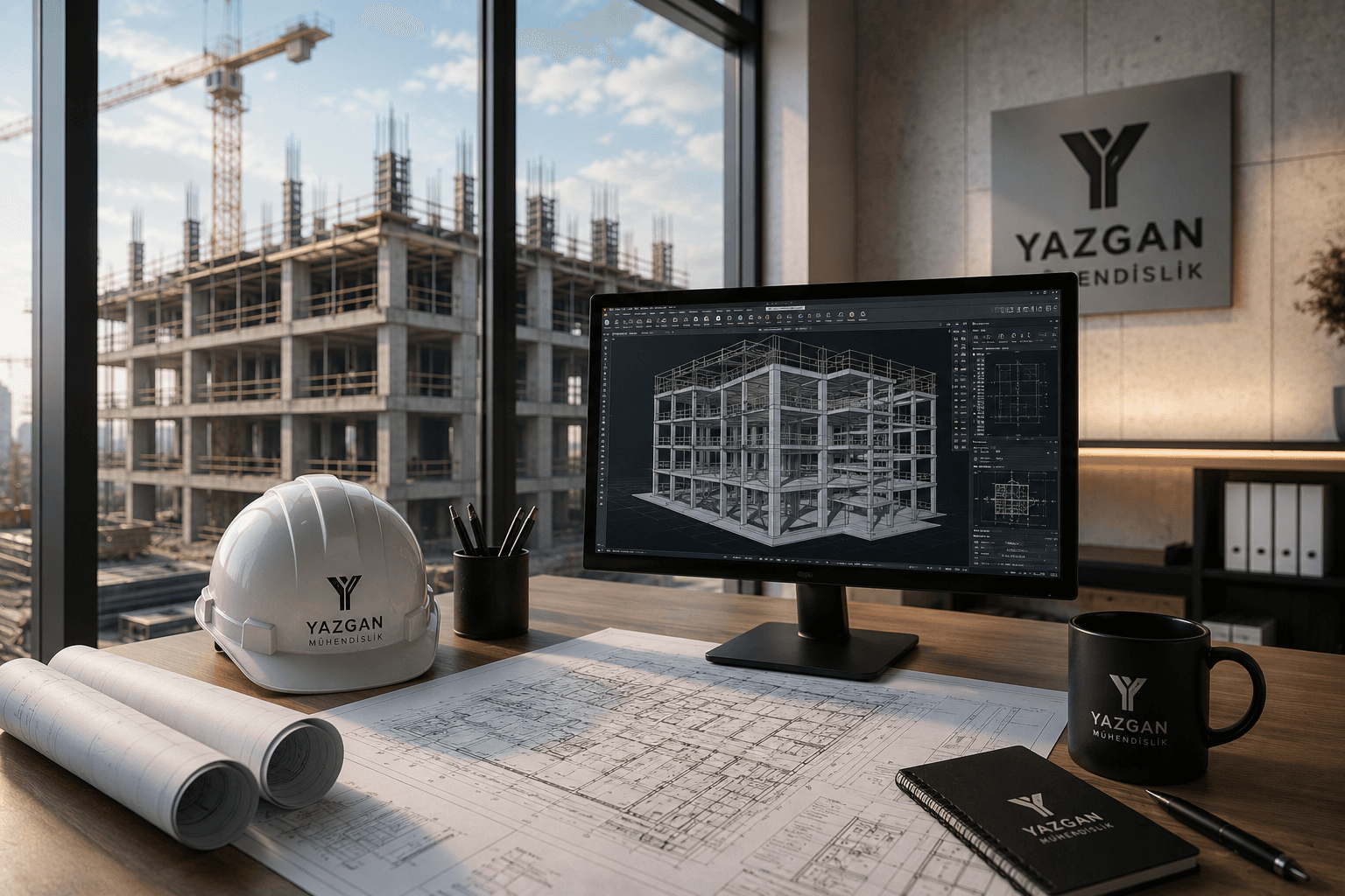 Betonarme Yapı Projesi